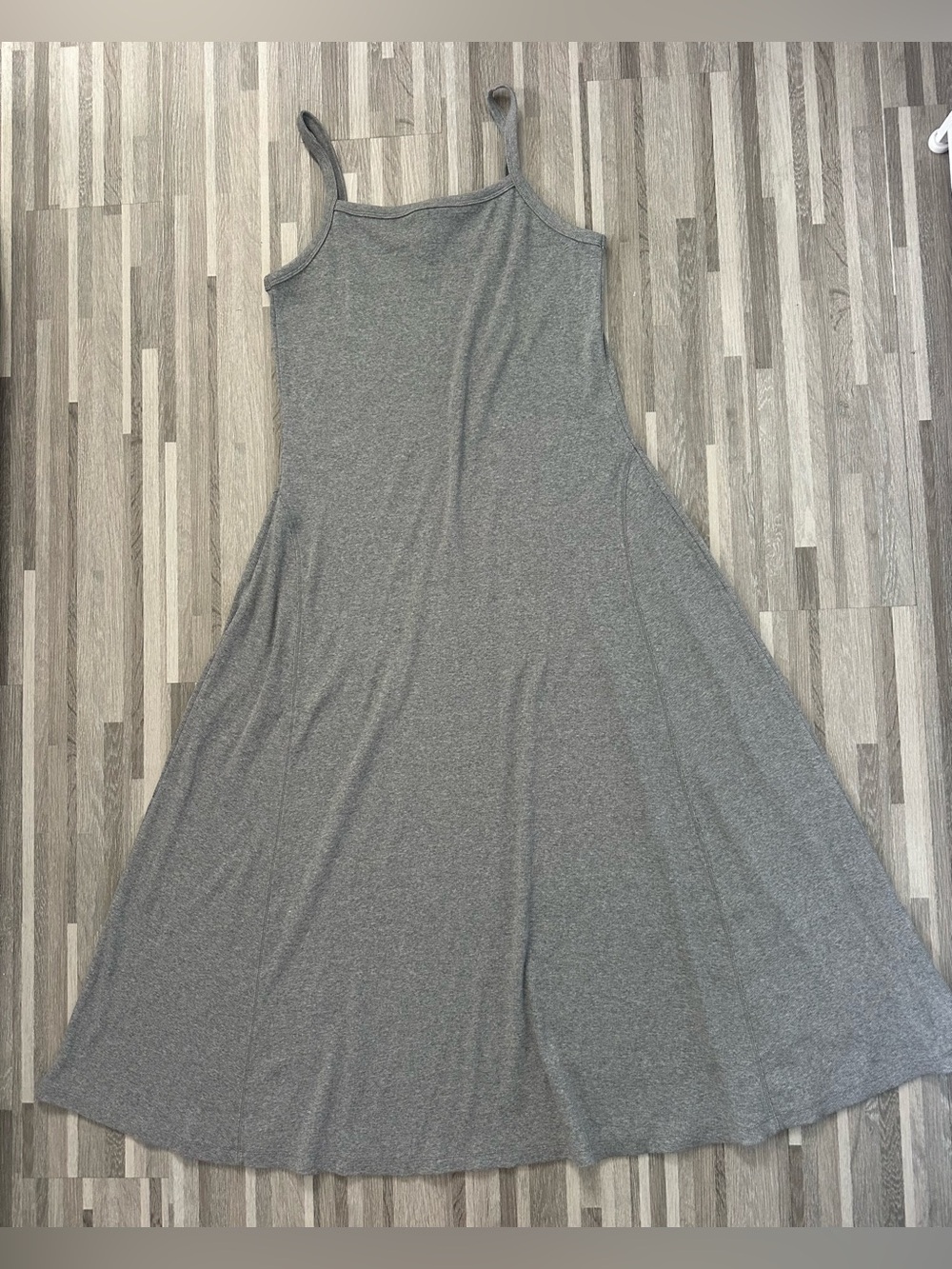 Universal Thread Casual Knit Dress – Gray Stretchy, Comfortable Size XL